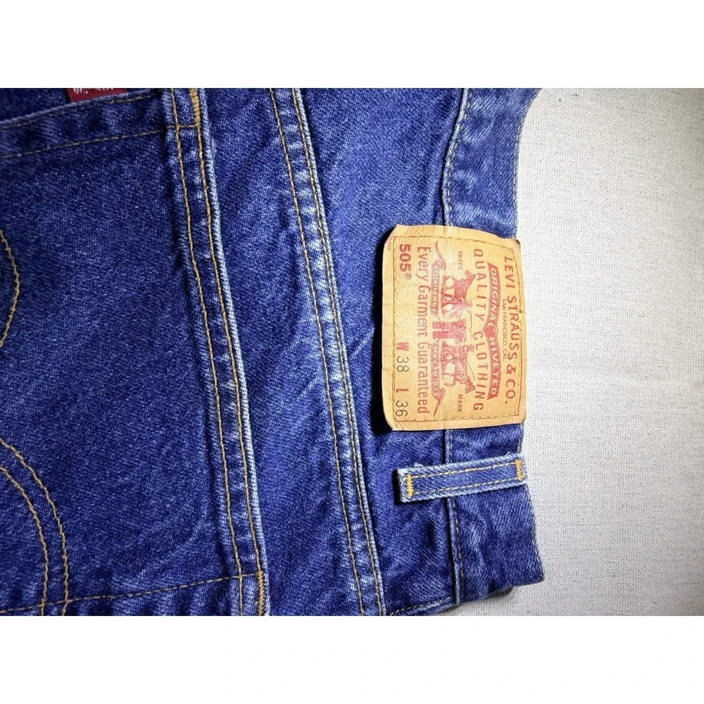 Levi's 505 Men's Jeans Size 38x36
